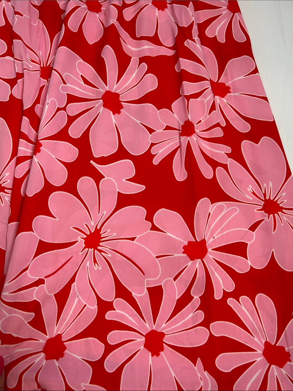 Pink & Red Floral Maxi Sundress - Picture 2 of 5